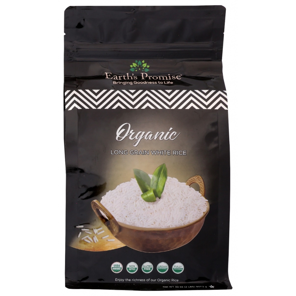 Premium Organic Long Grain White Rice