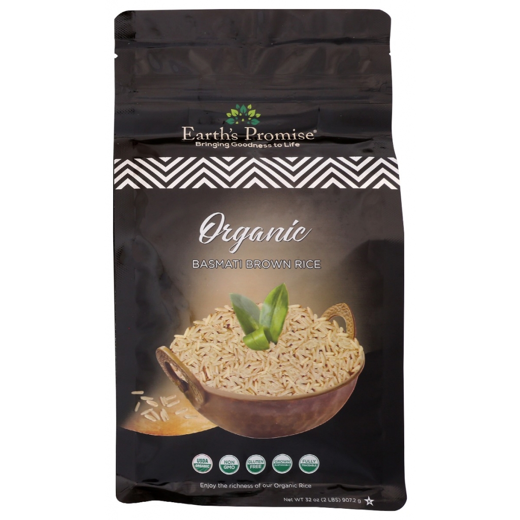 Organic Basmati Brown Rice, 2 lb