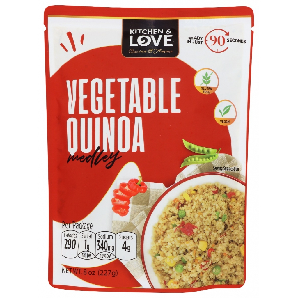 Golden Vegetable Quinoa Medley, 8 oz