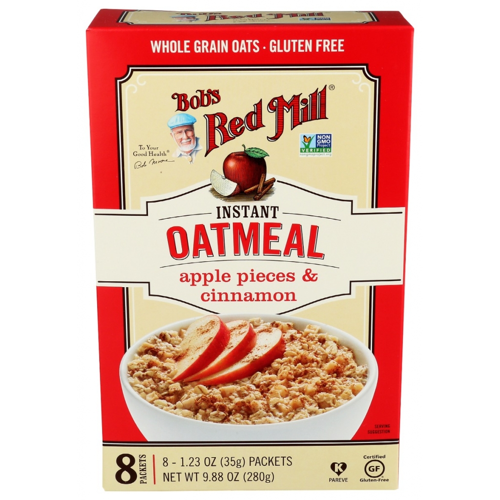 Instant Apple Cinnamon Oatmeal, 9.88 oz