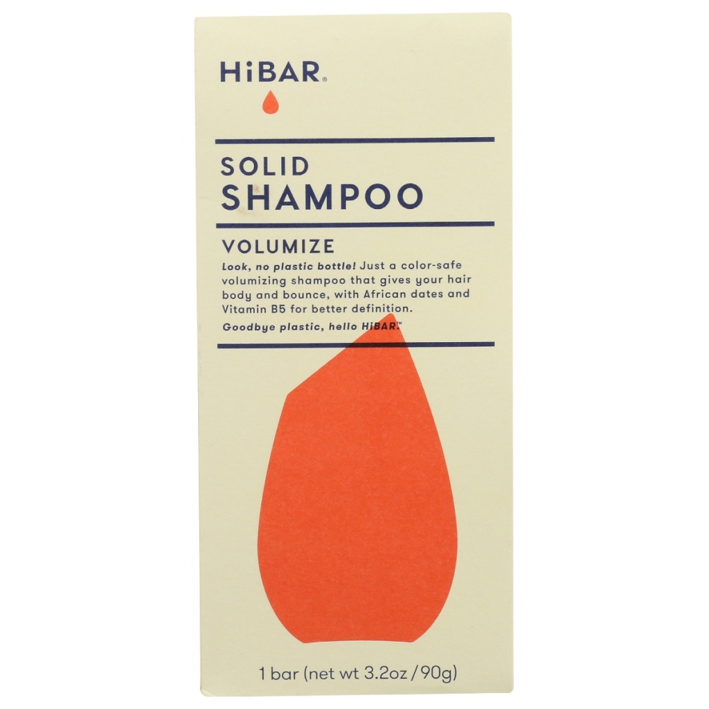 Organic Solid Shampoo for Volume - 3.2 oz