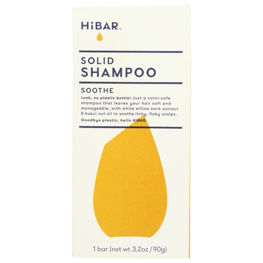 Soothe Solid Shampoo Bar for Sensitive Scalps