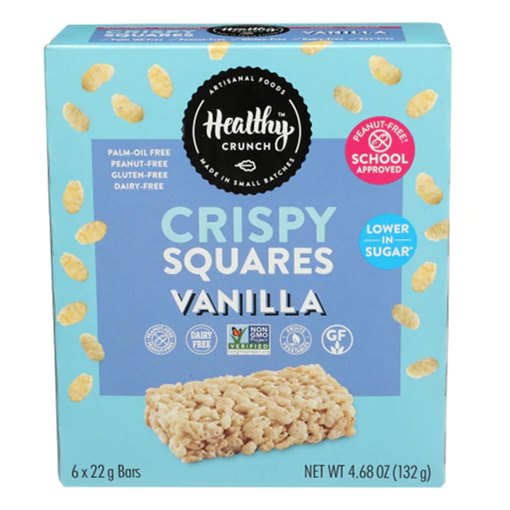 Vanilla Crispy Squares (4.68 oz) - Healthy Treats