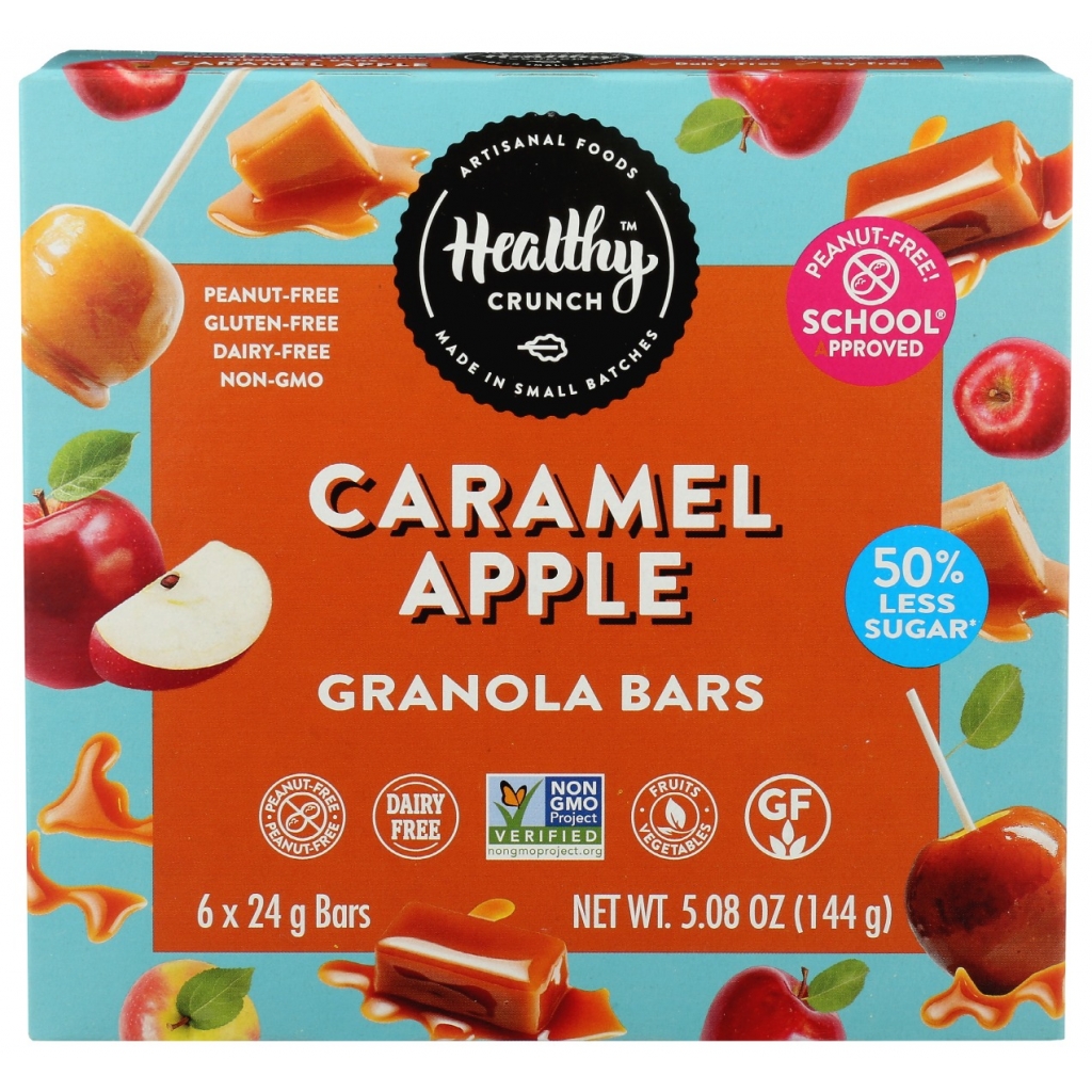 Caramel Apple Granola Bars