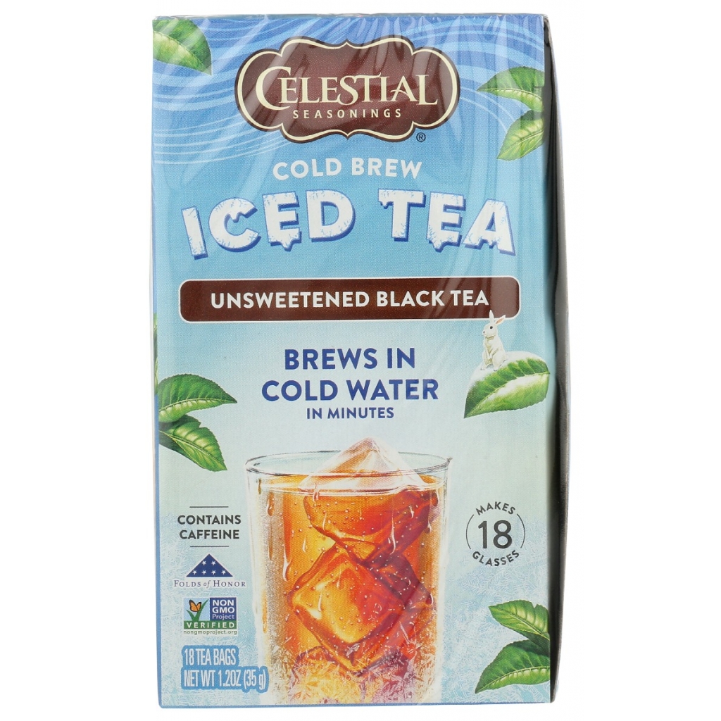 Cold Brew Iced Tea Unsweetened Black Tea