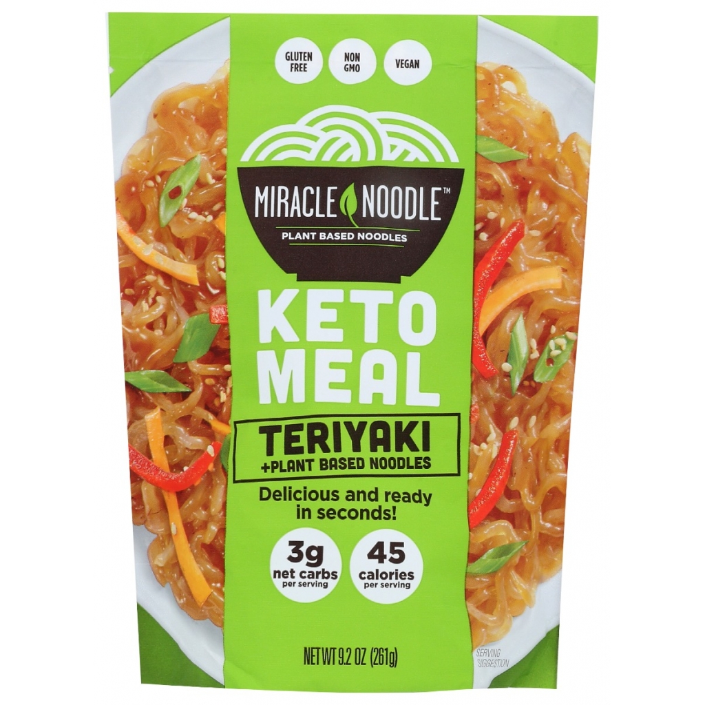 Keto Teriyaki Meal with Miracle Noodles, 9.2 oz