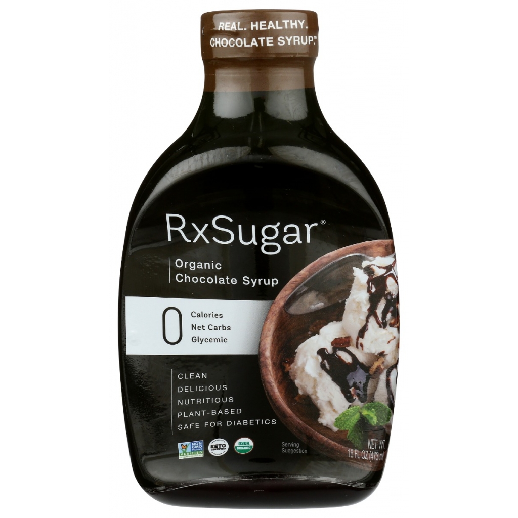 Plant-Based Chocolate Syrup with Zero Calories