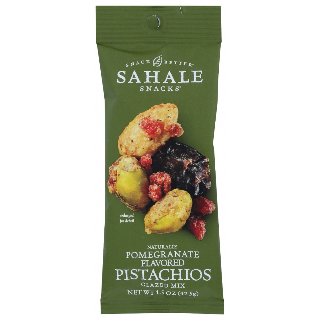 Pomegranate Flavored Pistachios Glazed Mix - 1.5 oz