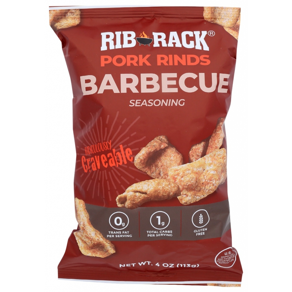 Barbecue Pork Rinds, 4 oz