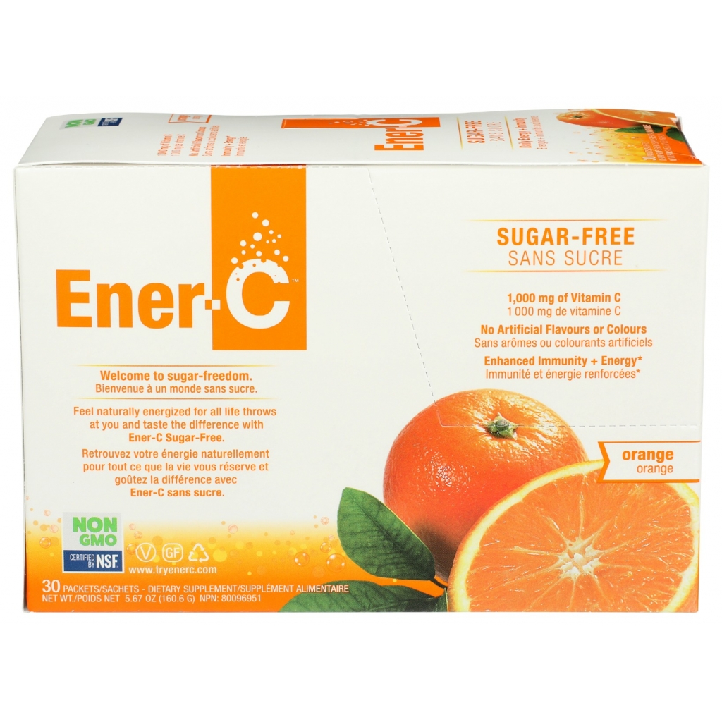 Vitamin C Sugar-Free Orange Packet, 30 Pack