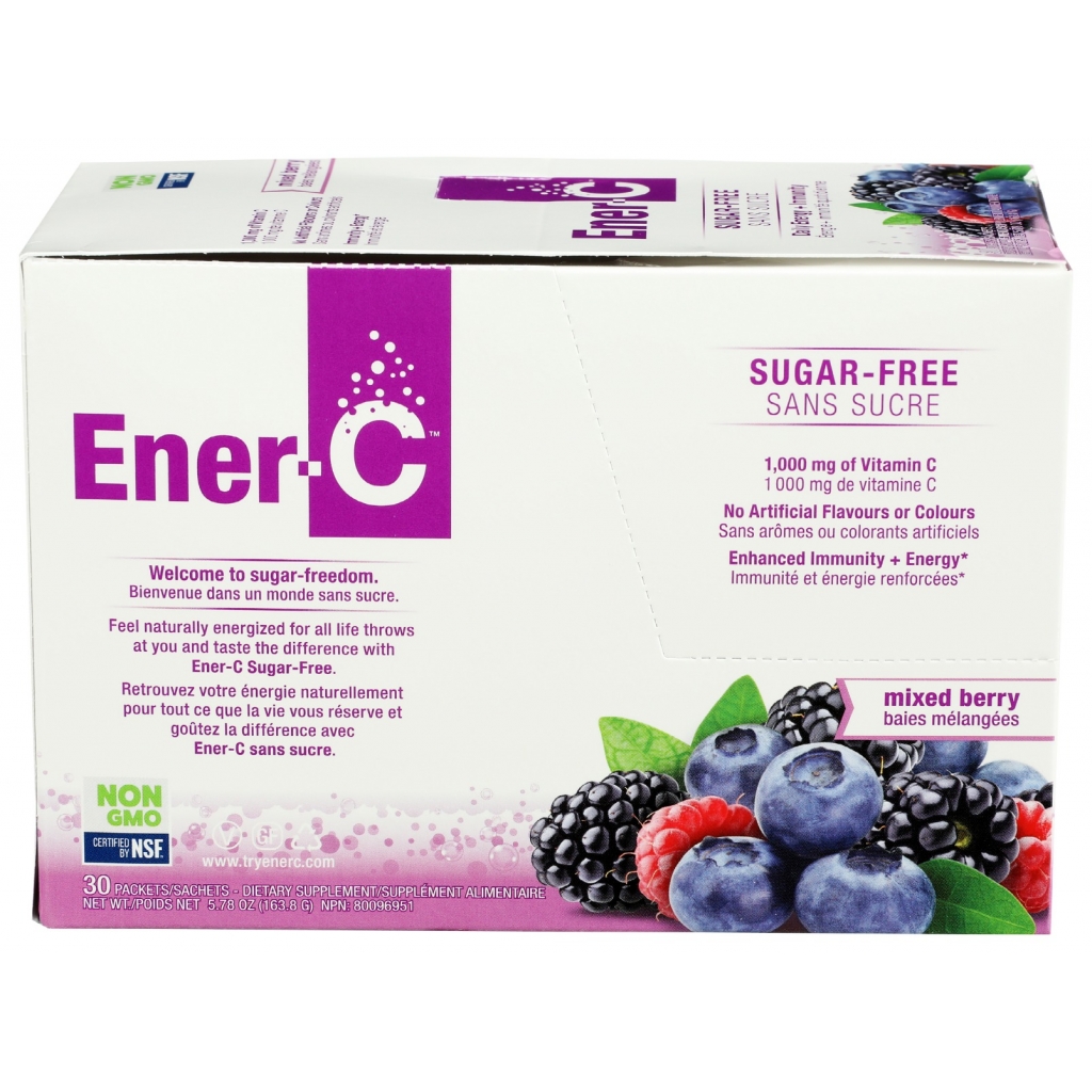 Vitamin C Sugar-Free Mixed Berry Drink Mix - 30 pc