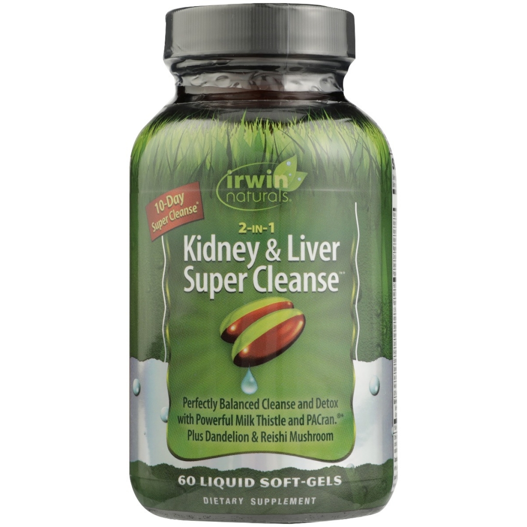 Kidney and Liver Cleanse Supplement - 60 sg