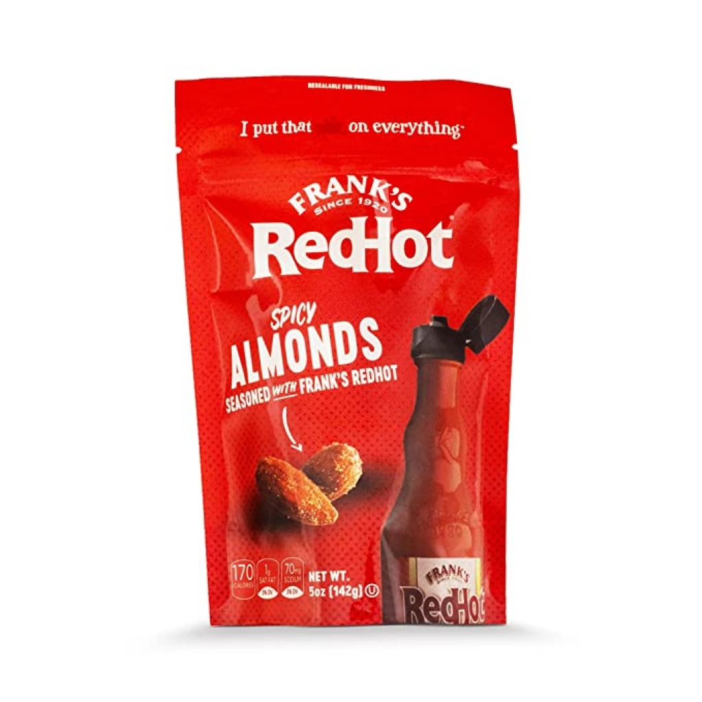 Spicy Almonds with Frank's RedHot Seasoning, 5 oz