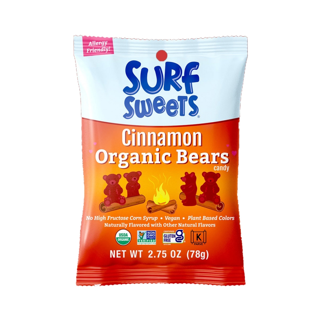 Surf Sweets Cinnamon Organic Bears - 2.75 oz