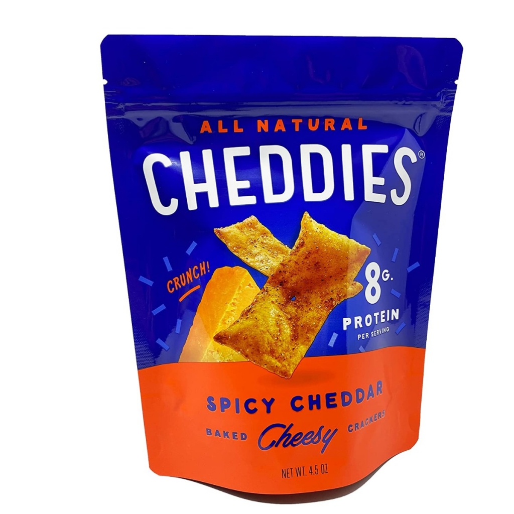 Spicy Cheddar Baked Cheesy Crackers - Bold Taste