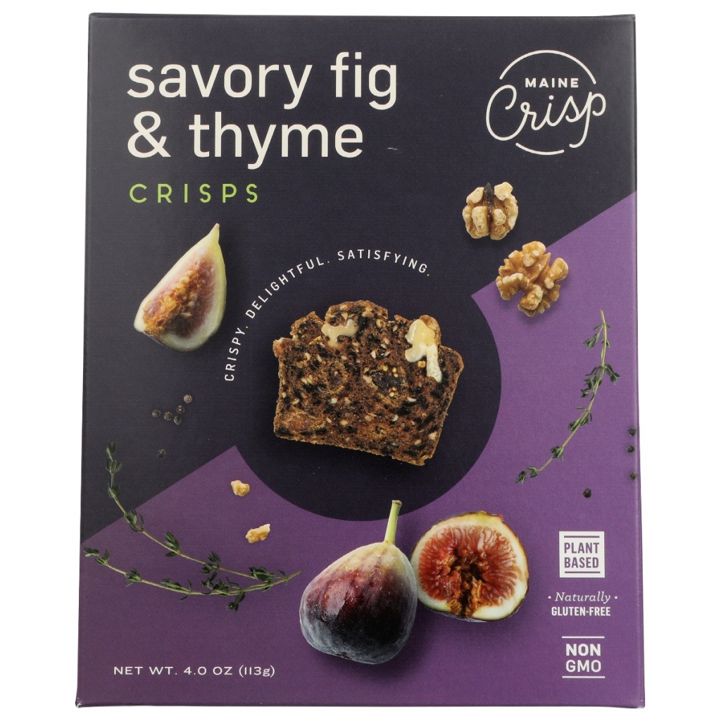 Crisps Savory Fig Thyme - 4 oz