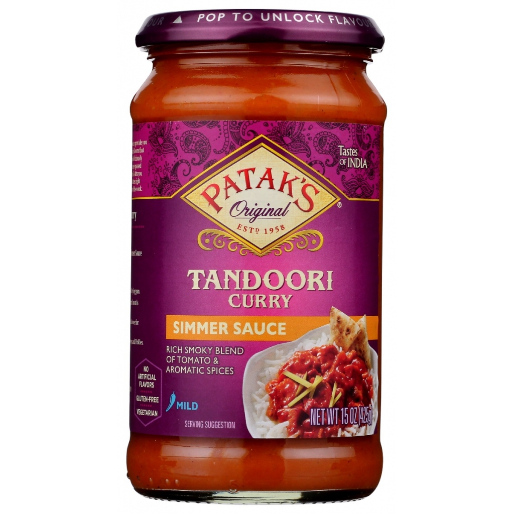 Tandoori Curry Simmer Sauce - 15 oz