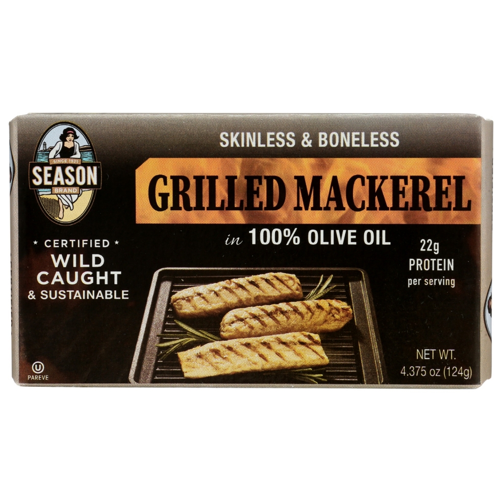 Boneless Mackerel in Gravy - 4.375 oz - Sustainably Sourced Seafood