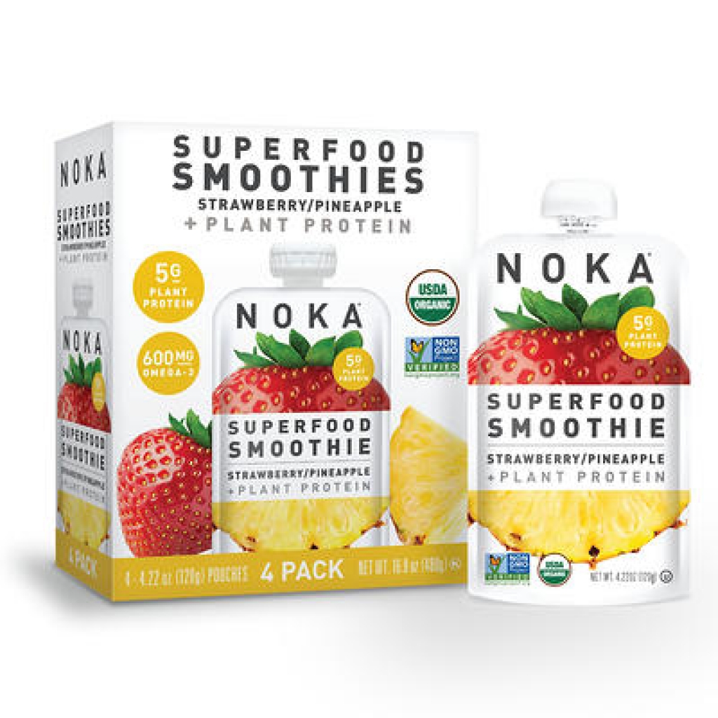 Strawberry Pineapple Smoothie Pouches