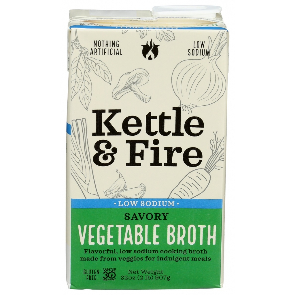 Low Sodium Vegetable Broth - 32 oz