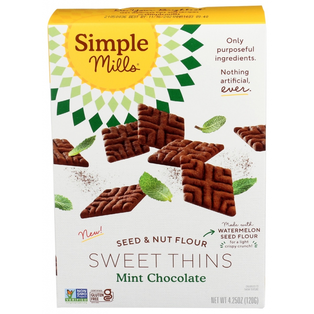 Sweet Thins Chocolate Mint - 4.25 oz