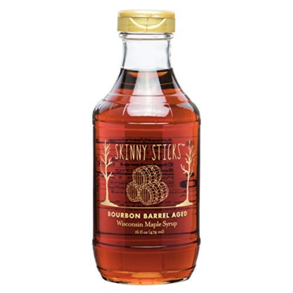 Bourbon Barrel-Aged Pure Maple Syrup (16 oz)