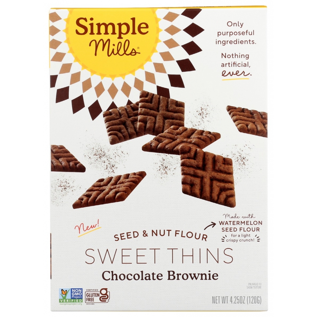 Sweet Thins Chocolate Brownie Snacks