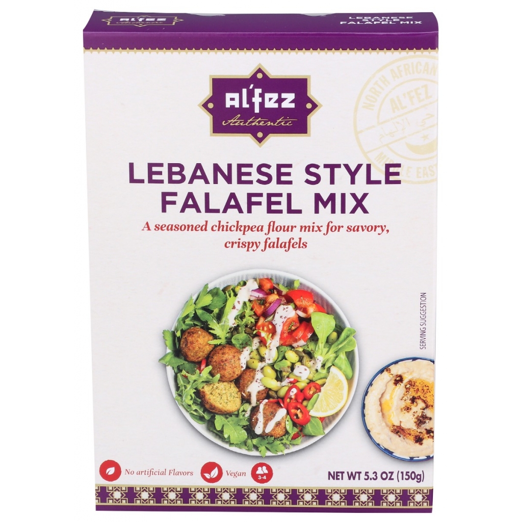 Lebanese-Style Falafel Mix for Authentic Flavor - 5.3 OZ