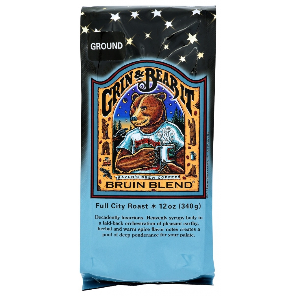 Grin And Bear It Bruin Blend Ground Coffee