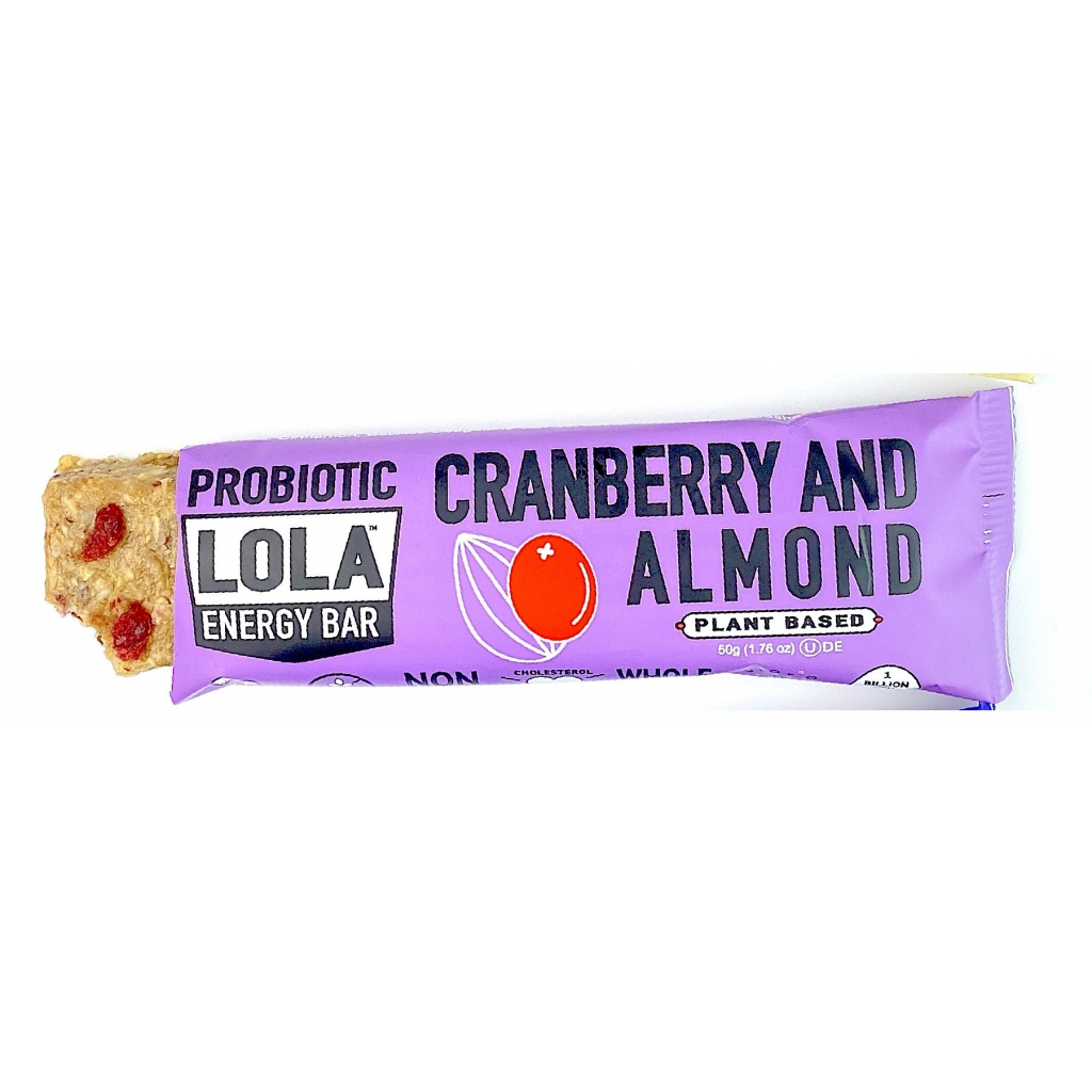 Probiotic Cranberry Almond Snack Bar, 1.76 oz