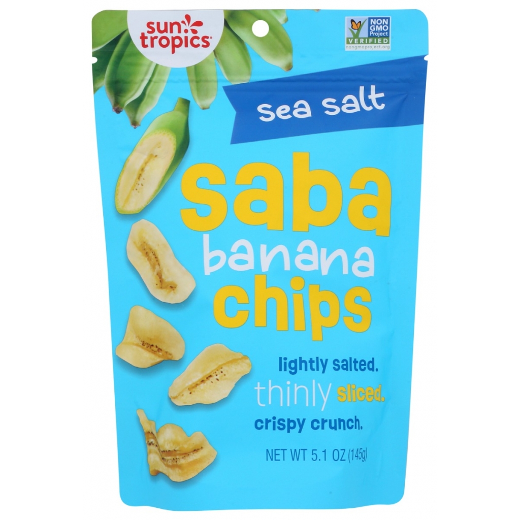 Banana Sea Salt Chips, 5.1 oz