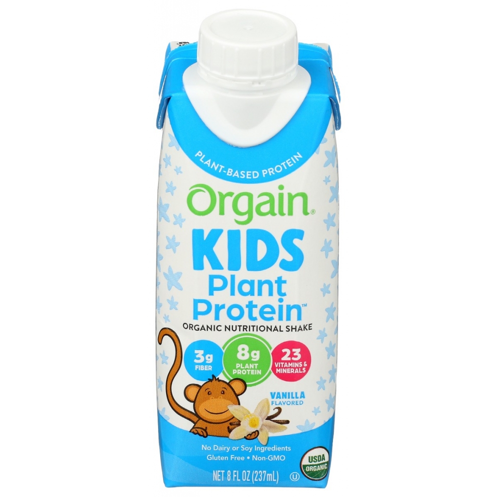 Kids Plant Protein Shake - Vanilla - 8 fl oz