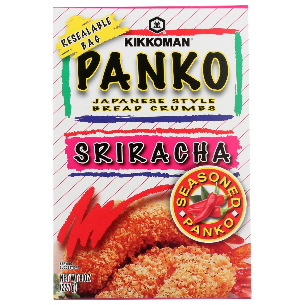 Spicy Panko Sriracha Bread Crumbs - 8 oz