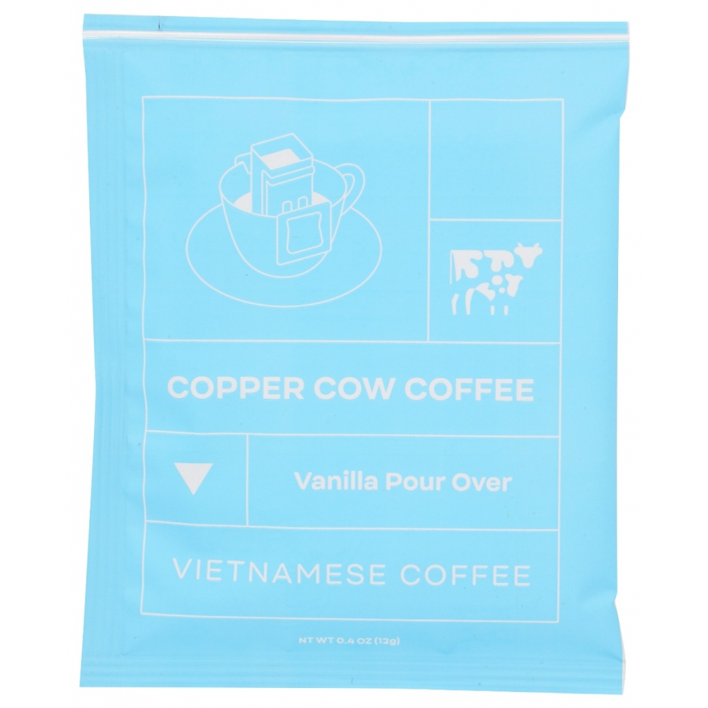 Vietnamese Style Coffee Pourover - Vanilla Flavor, 7.4 oz