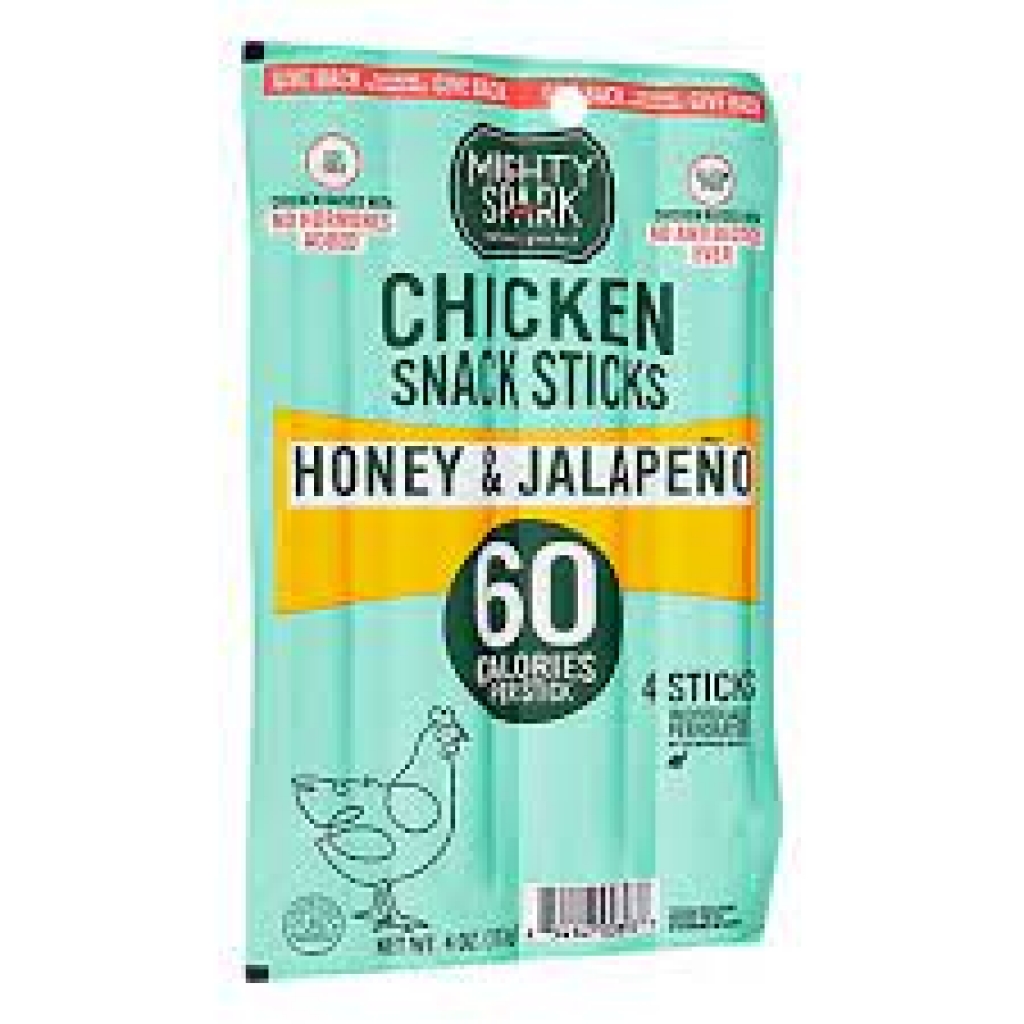 Honey Jalapeno Chicken Snack Sticks - 4 oz