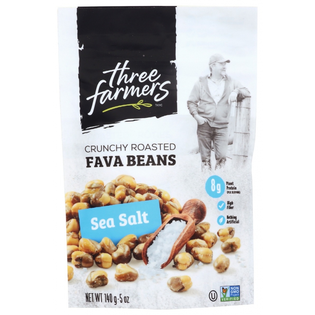 Salted Roasted Fava Beans, 5 oz - Classic Snack