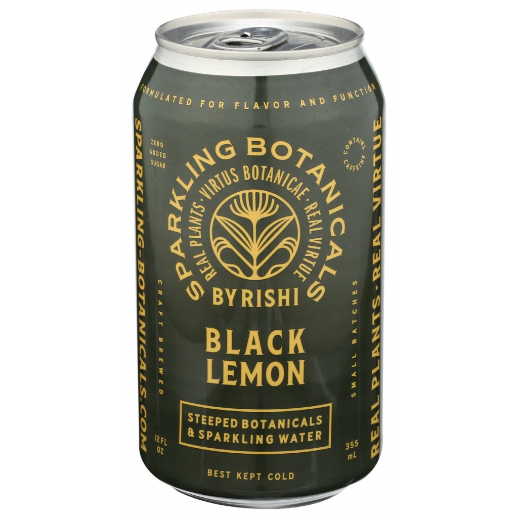 Black Lemon Sparkling Tea - Bright and Citrus