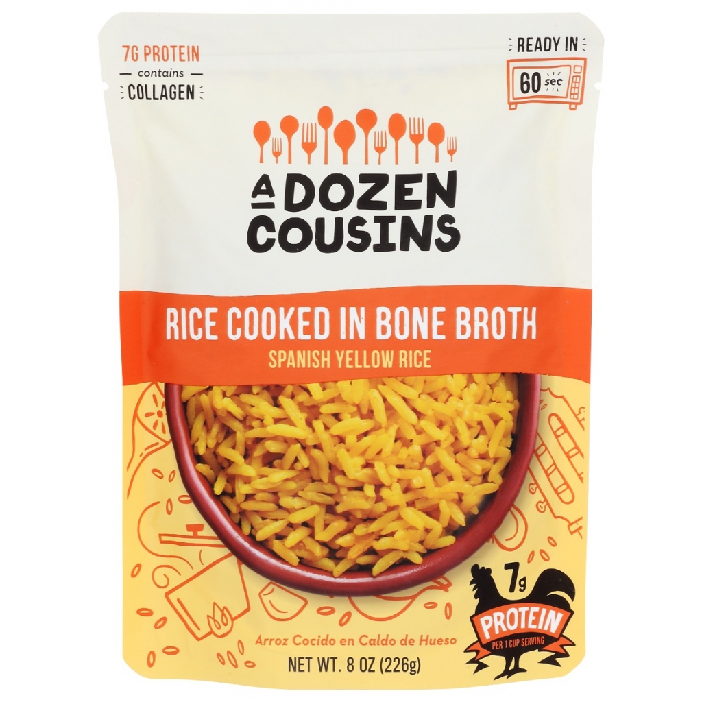 Spanish Yellow Rice with Chicken Bone Broth - 8 Oz