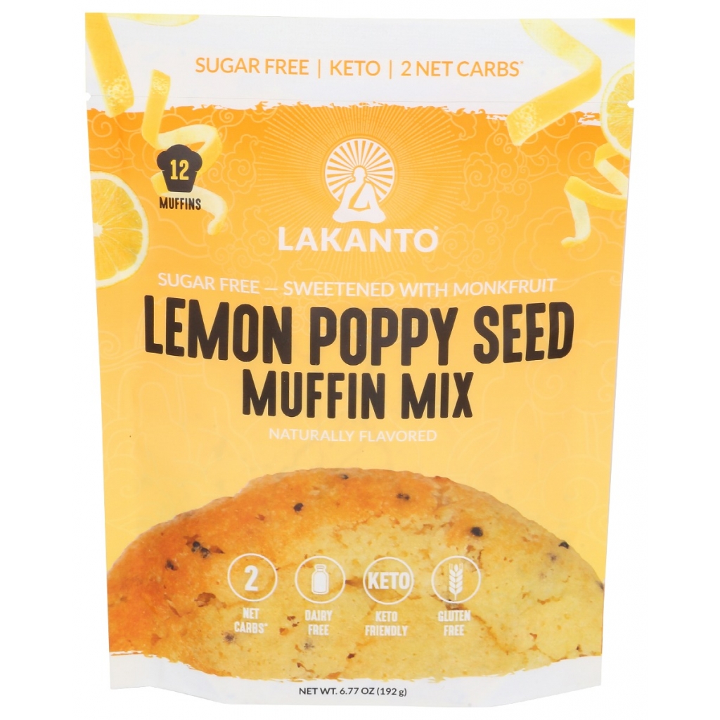 Sugar-Free Lemon Poppy Seed Muffin Mix - 6.77 oz