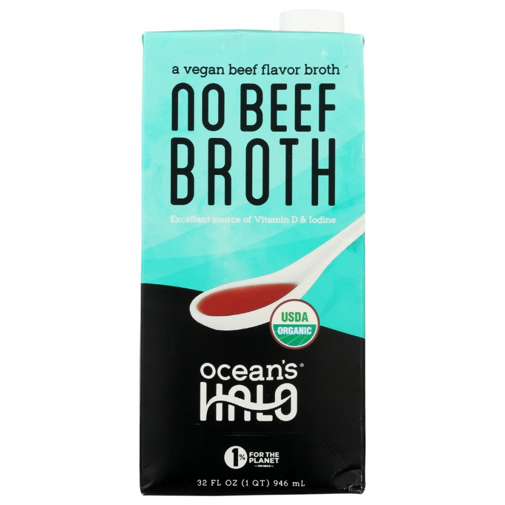 Organic No Beef Broth - Plant-Based Flavor