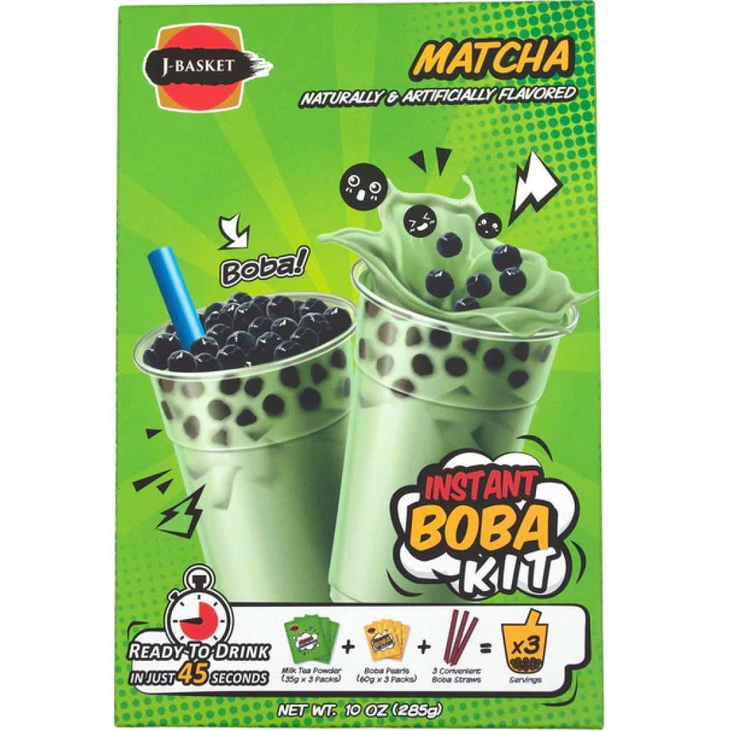 Instant Matcha Boba Kit - 10 oz