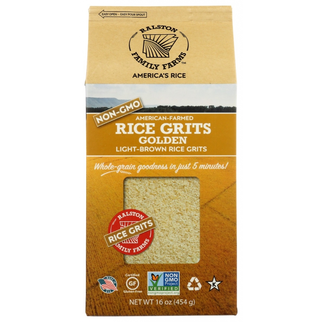 Golden Rice Grits, 16 oz