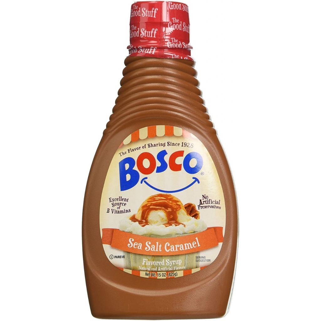 Bosco Sea Salt Caramel Syrup