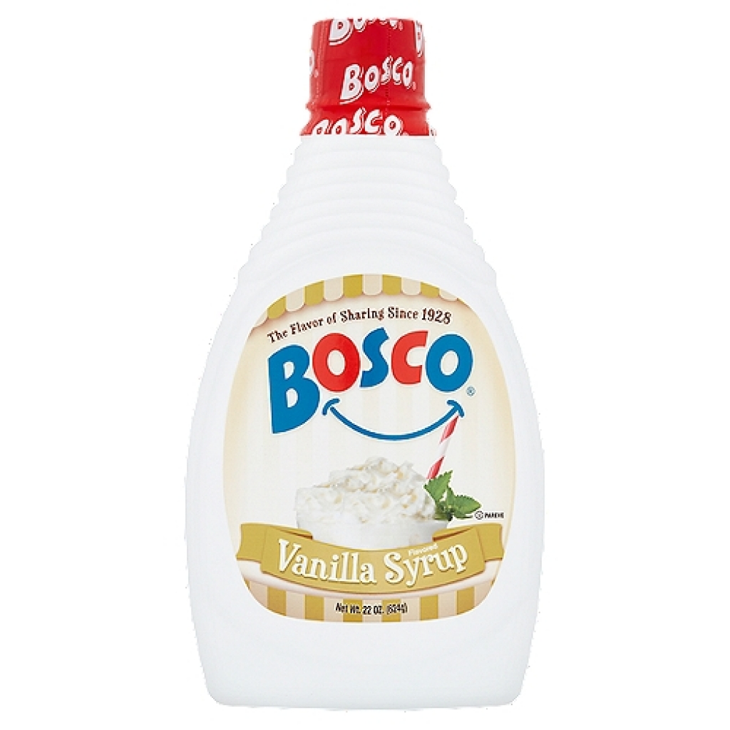 Bosco Vanilla Syrup, 22 oz