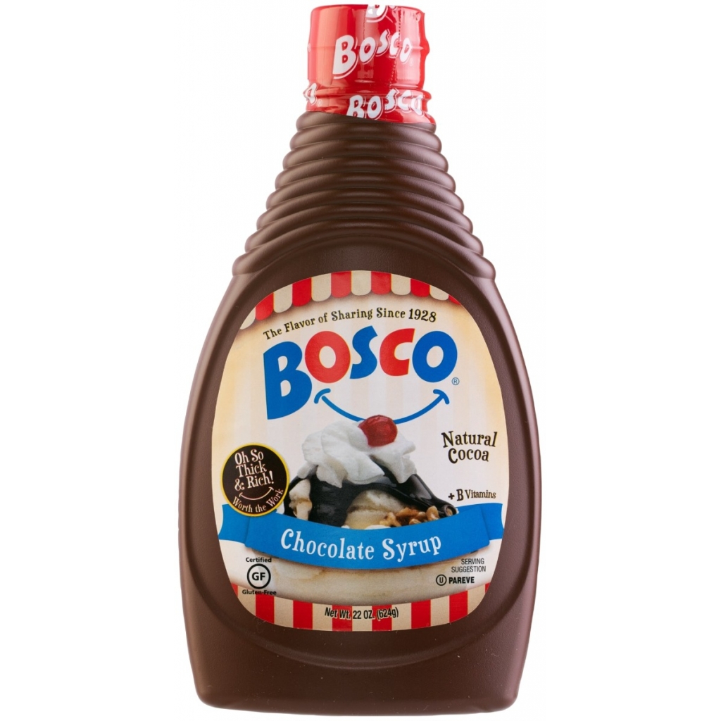 Bosco Chocolate Syrup, 22 oz