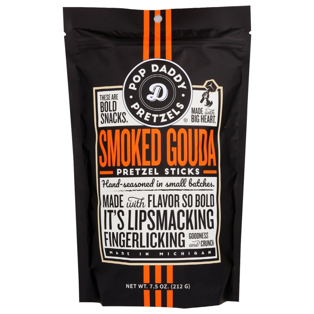 Smoked Gouda Seasoned Pretzel Sticks - 7.5 oz