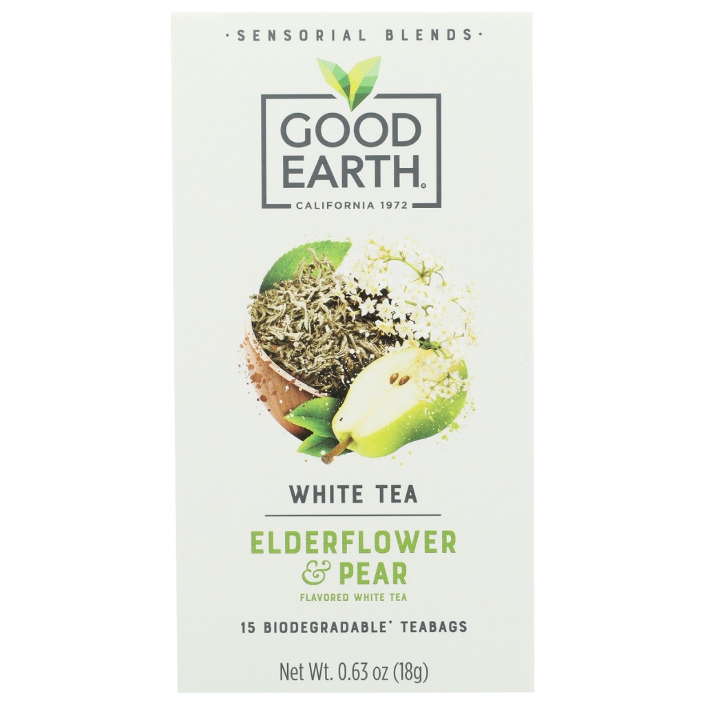 Elderflower Pear Tea, 15 Bags