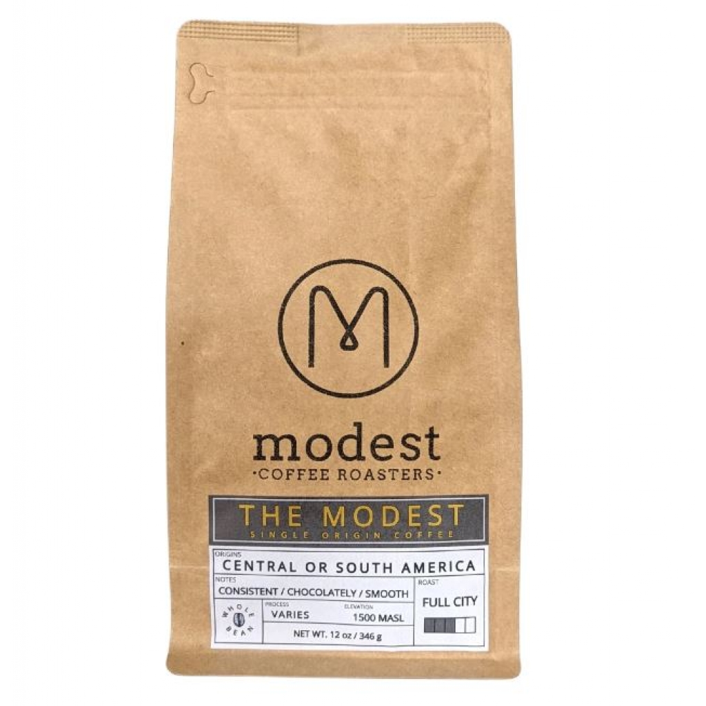 The Modest Single Origin Coffee, 12 oz