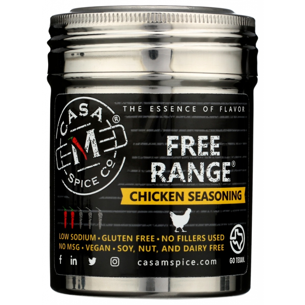 Shaker Stainless Chicken Seasoning, 5.5 oz