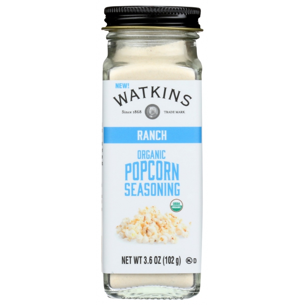 Ranch Organic Popcorn Seasoning, Perfect Snack Addition